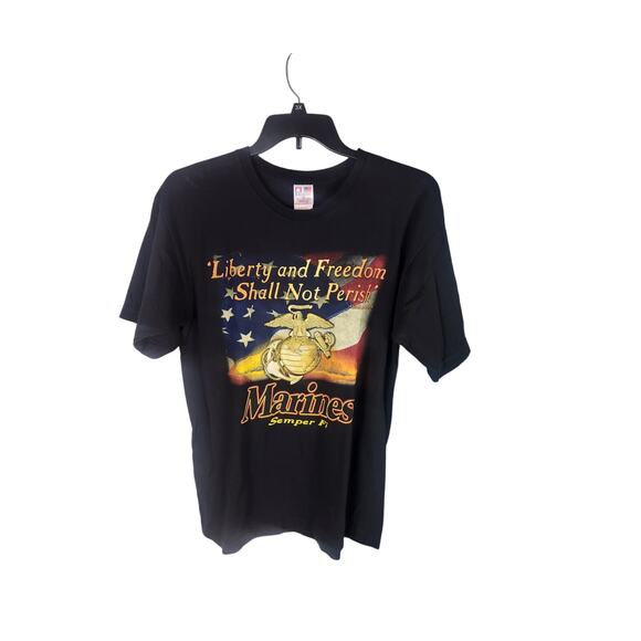 Vintage 90s Marine Corp T men's large - Picture 1 of 3